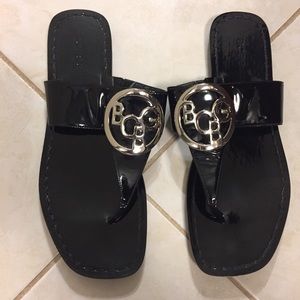 BCBGIRLS Patent Leather Sandal